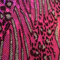 Cheetah Metallic Flocking Hologram Glitter Fabric in Nylon Spandex | Spandex Palace-0
