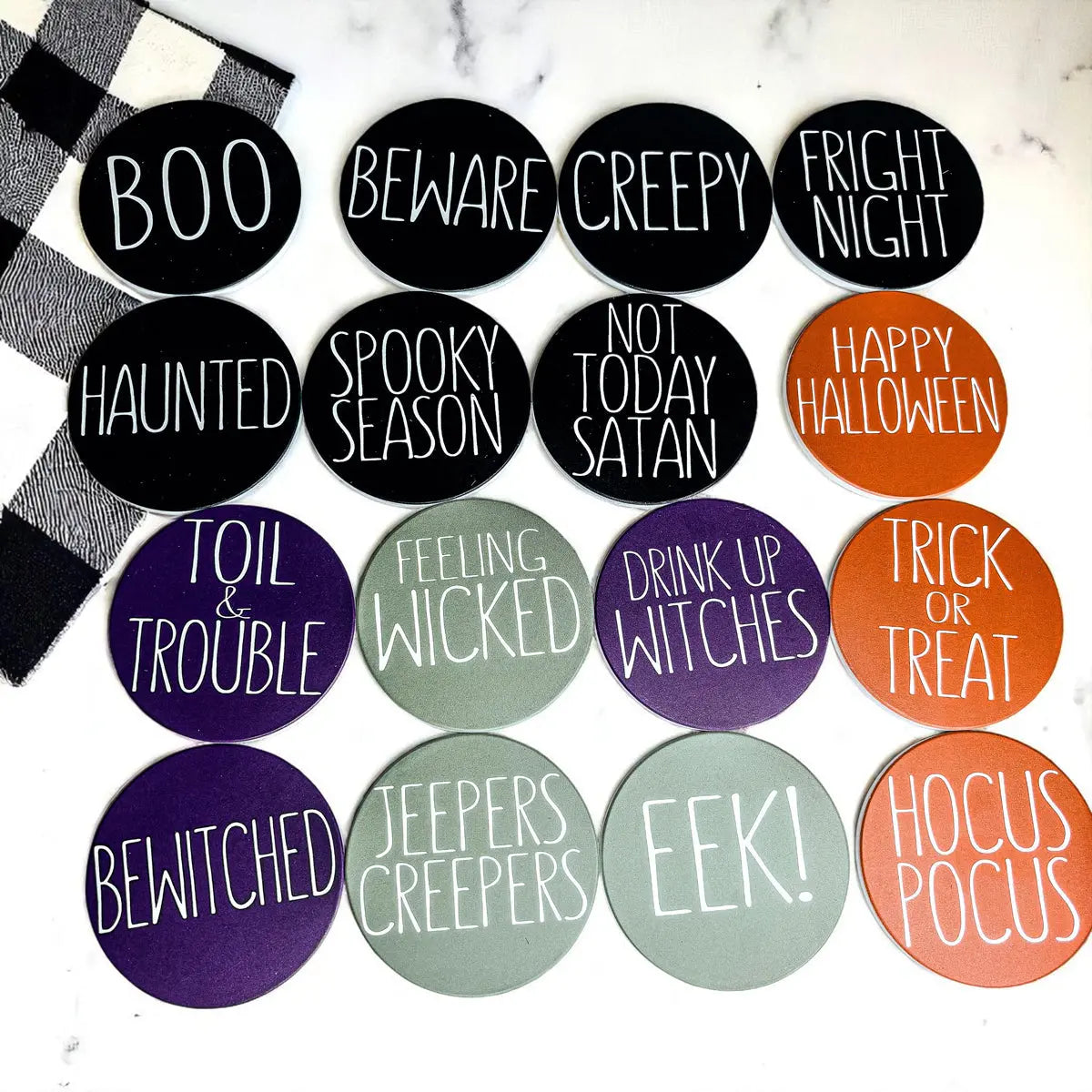 Halloween Coasters Gia Roma