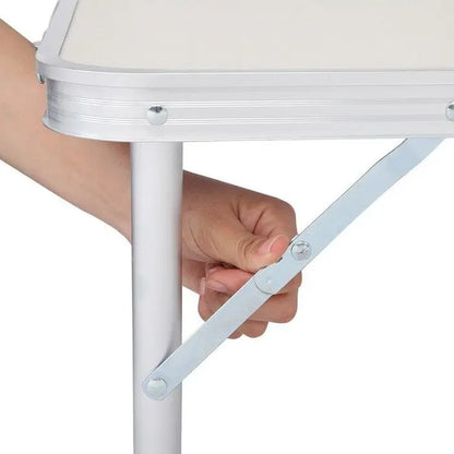 Multipurpose Indoor/Outdoor Lightweight Folding Table with Carry Handle FastFurnishings