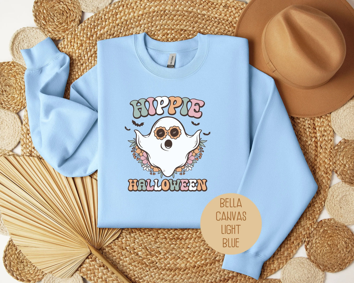 Hippie Halloween Sweatshirt Printify