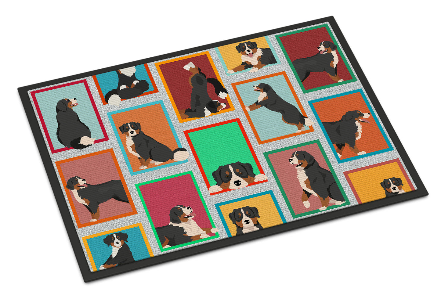 Lots of Bernese Mountain Dog Doormat Caroline's Treasures