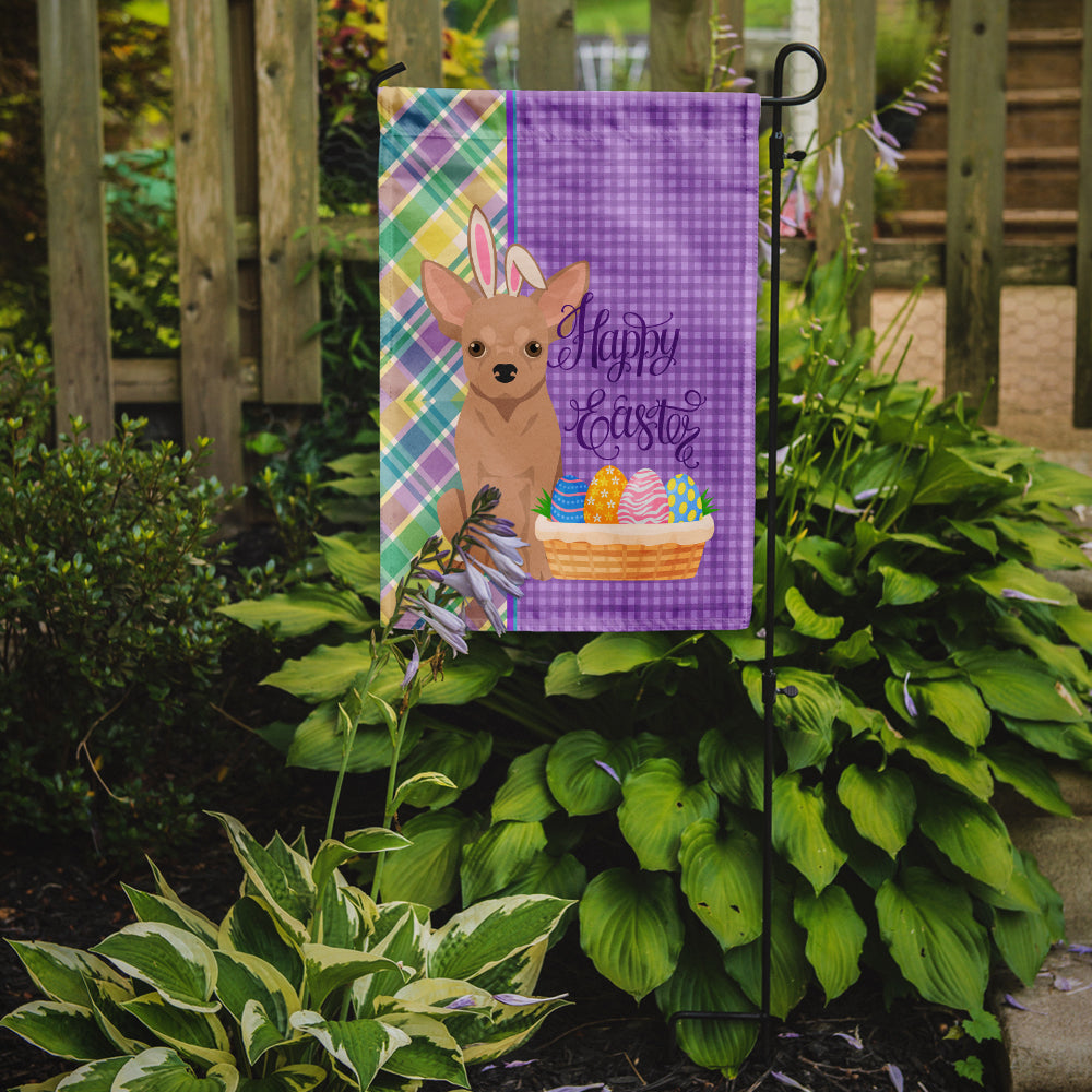 Cream Chihuahua Easter Garden Flag Caroline's Treasures