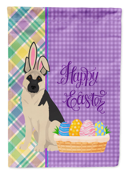 Black and Silver German Shepherd Easter Garden Flag Caroline's Treasures