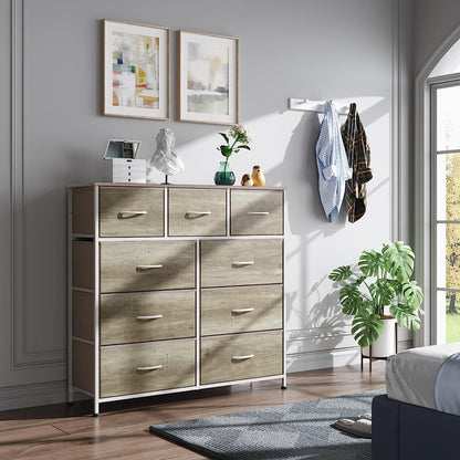 Sonoma White 6 Drawer Double Dresser ShipItFurniture