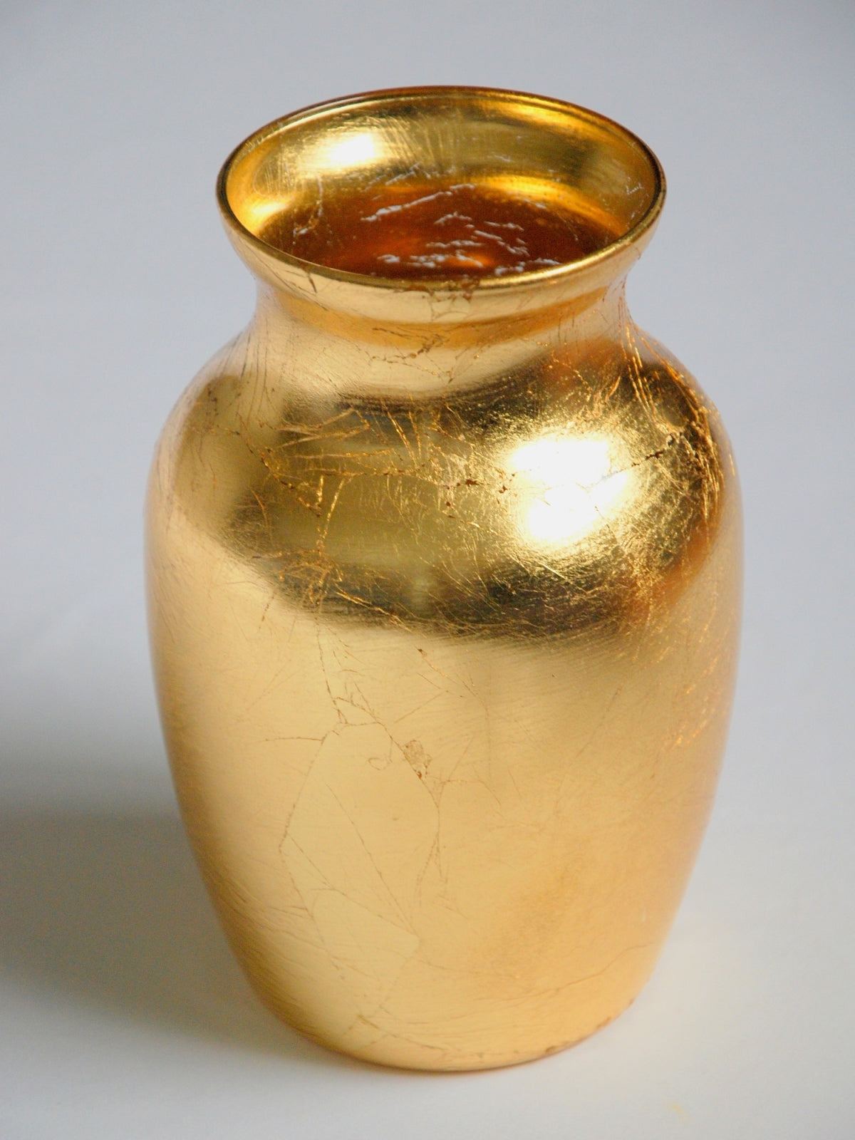 Greek Style Gold Flower Vase M BlakHom