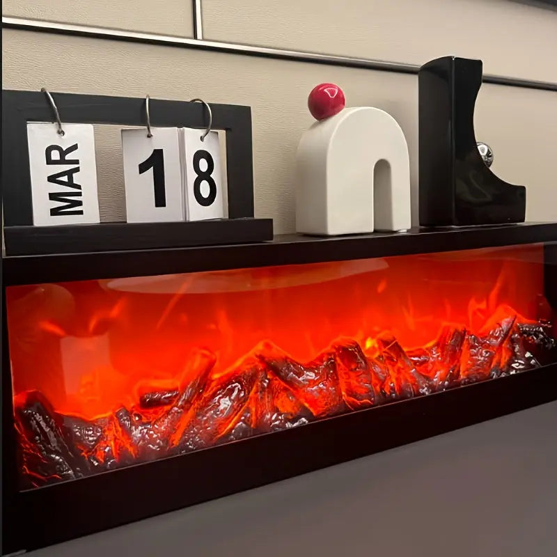 NNETM Art Deco Fireplace Light Home Decor NNETM