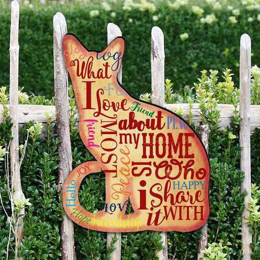 Sweet Home Cat Tree and Wall Decor - Designocracy - 8198113M-0