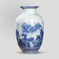 Classic Antique Chinese Blue and White Ceramic Vase Ai BlakHom