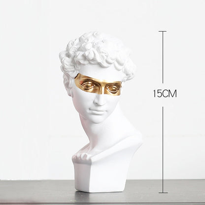 David Resin Statue Sculpture Ze BlakHom