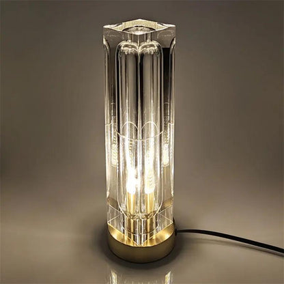 Crystal Bedside Table Lamp Lampdepot