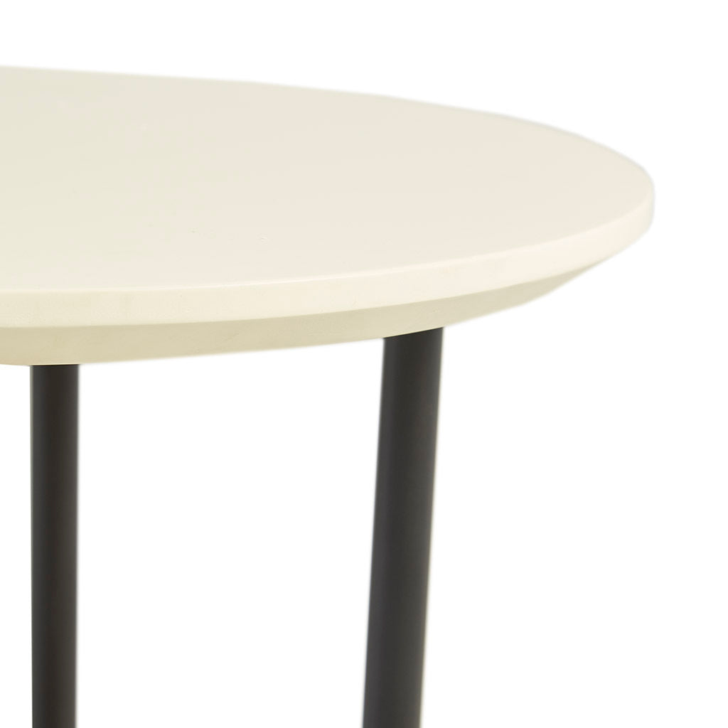 White/Natural End Table G-BlakHom