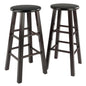 Set of 2 Element Bar Stools D BlakHom