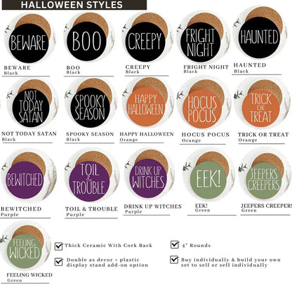 Halloween Coasters Gia Roma