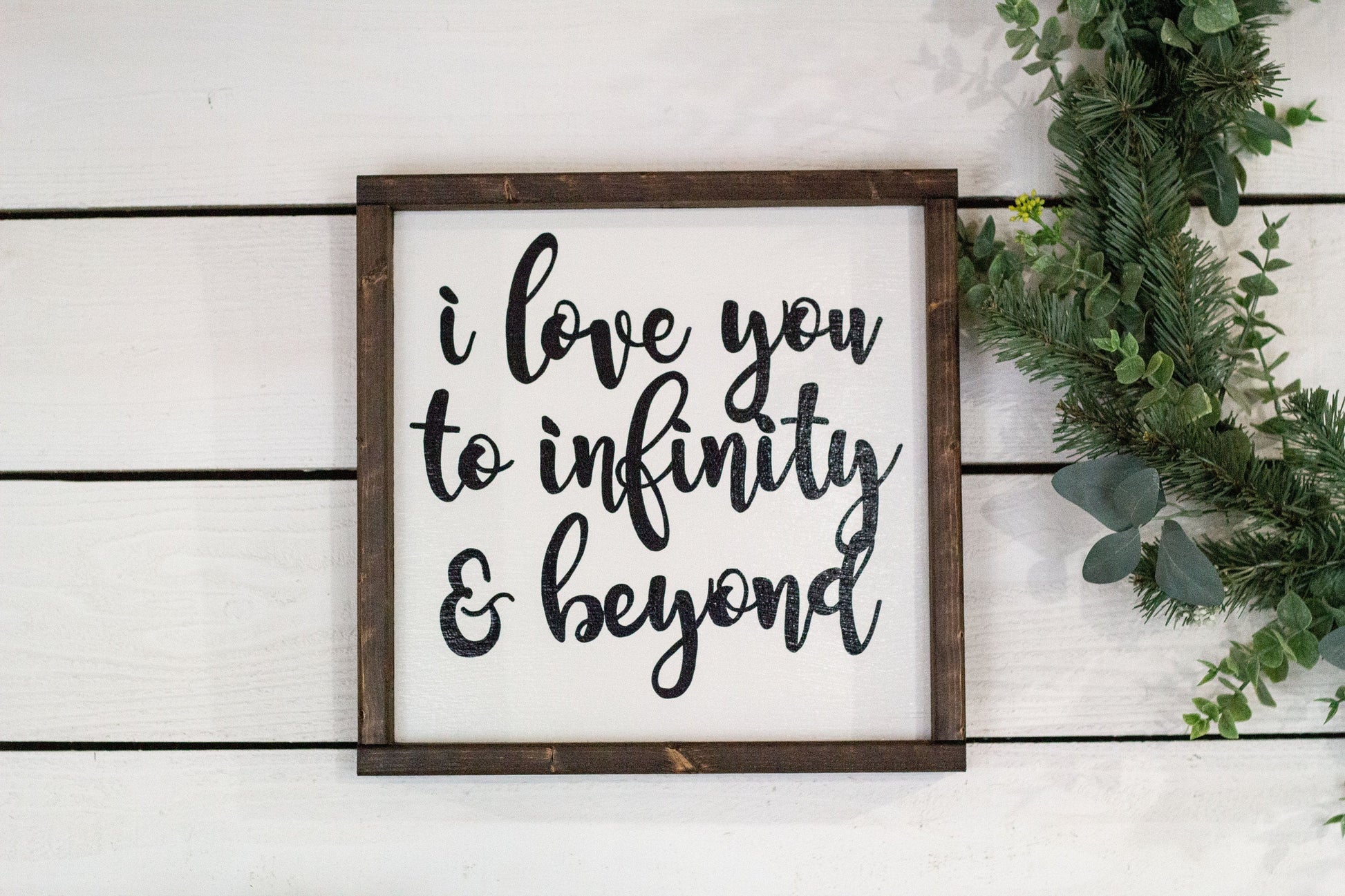 I Love You To Infinity & Beyond The McGarvey Workshop