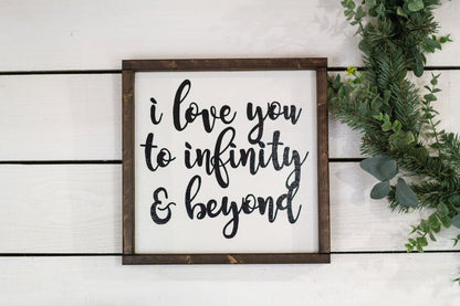 I Love You To Infinity & Beyond The McGarvey Workshop