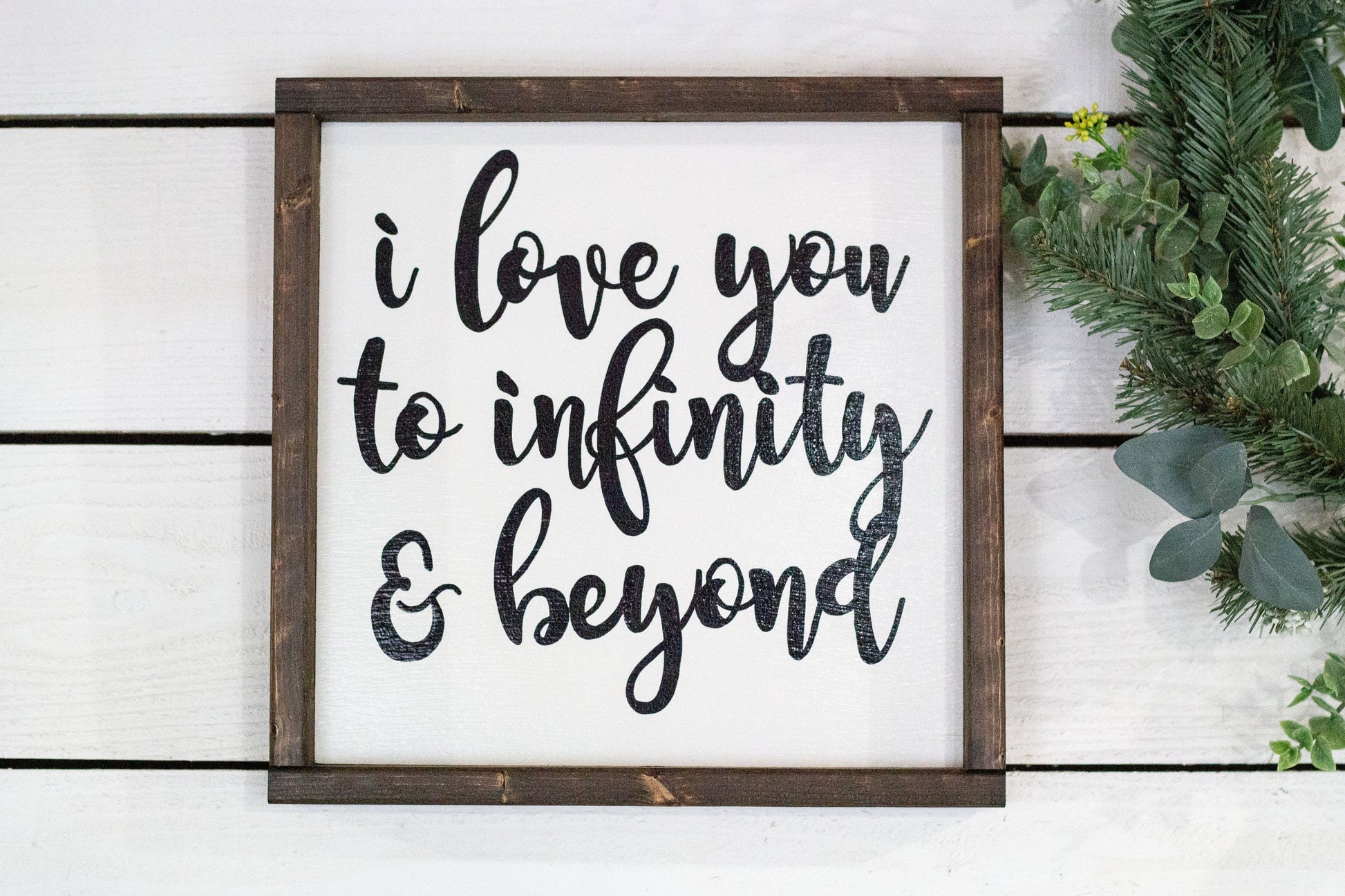 I Love You To Infinity & Beyond The McGarvey Workshop
