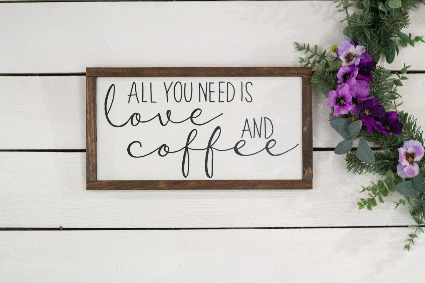 All you need is love and coffee The McGarvey Workshop