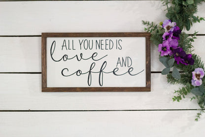 All you need is love and coffee The McGarvey Workshop