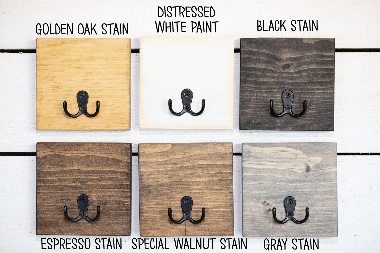 Coat Rack Mail Holder with Key Hooks and Small Shelf. The McGarvey Workshop