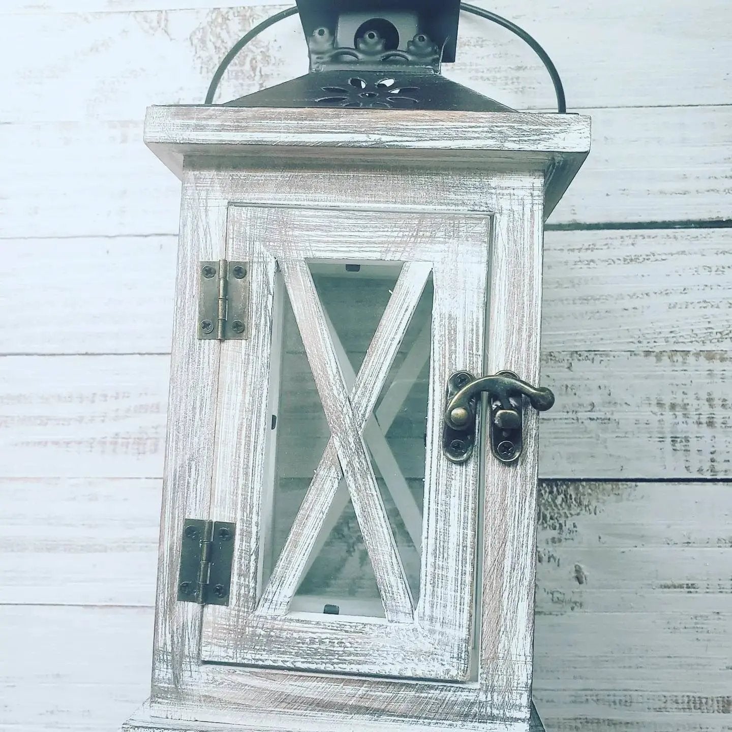 Rustic Home Decor Lantern Set of 2-0