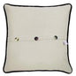 North Dakokta Hand-Embroidered Pillow CatStudio