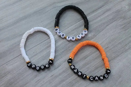 Set Halloween Bracelets KaCreativeArts
