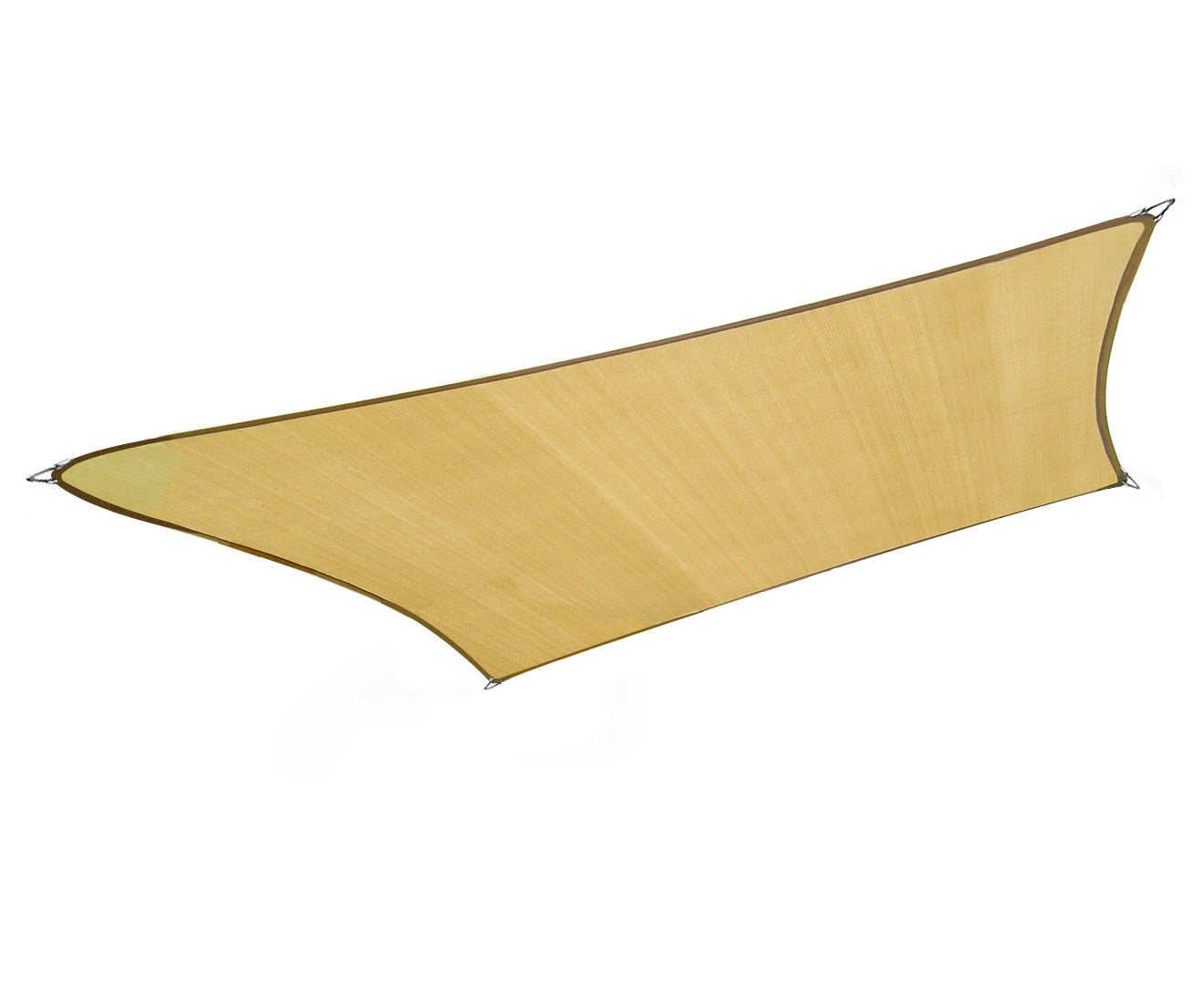NNEDPE Wallaroo Rectangular Shade Sail Sand: 3m x 4m-1